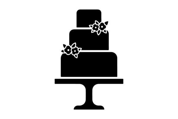 Elegant Black Wedding Cake with Floral V: A Designer's Guide