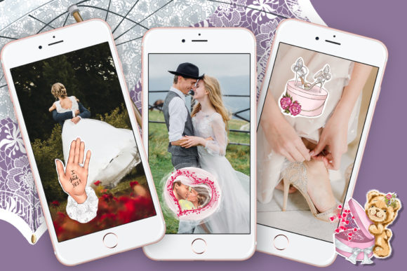 Elevate Your Wedding Content: A Deep Dive into the I Said YES Sticker Pack