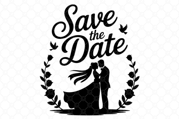 Save the Date SVG, Wedding Couple, 05: Your All-in-One Design Solution