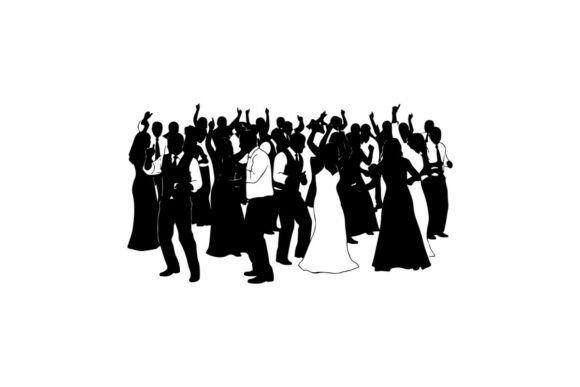 Wedding Celebration Crowd Cheering: Bringing Joy to Your Design Projects