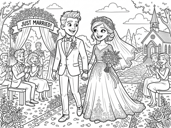 Wedding Day Victor Cartoon: A Playful Blend of Anime and Celebration