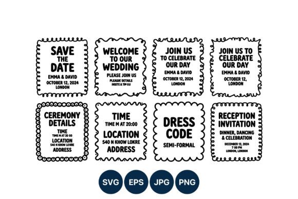 Wedding Invitation Set Save the Date: A Designer’s Toolkit